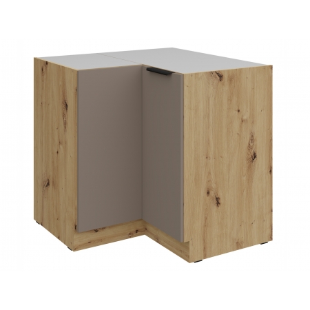 Szafka kuchenna dolna narożna AURO TA/AR 90x90 DN 2F BB